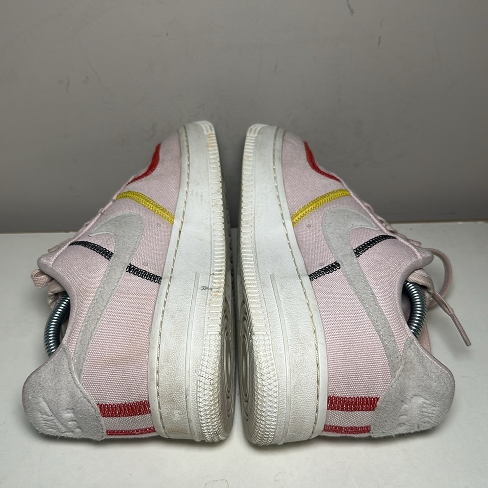 Nike 07 Air Force Stiched canvas siltstone red Multicolor Sneakers - Picture 5 of 7